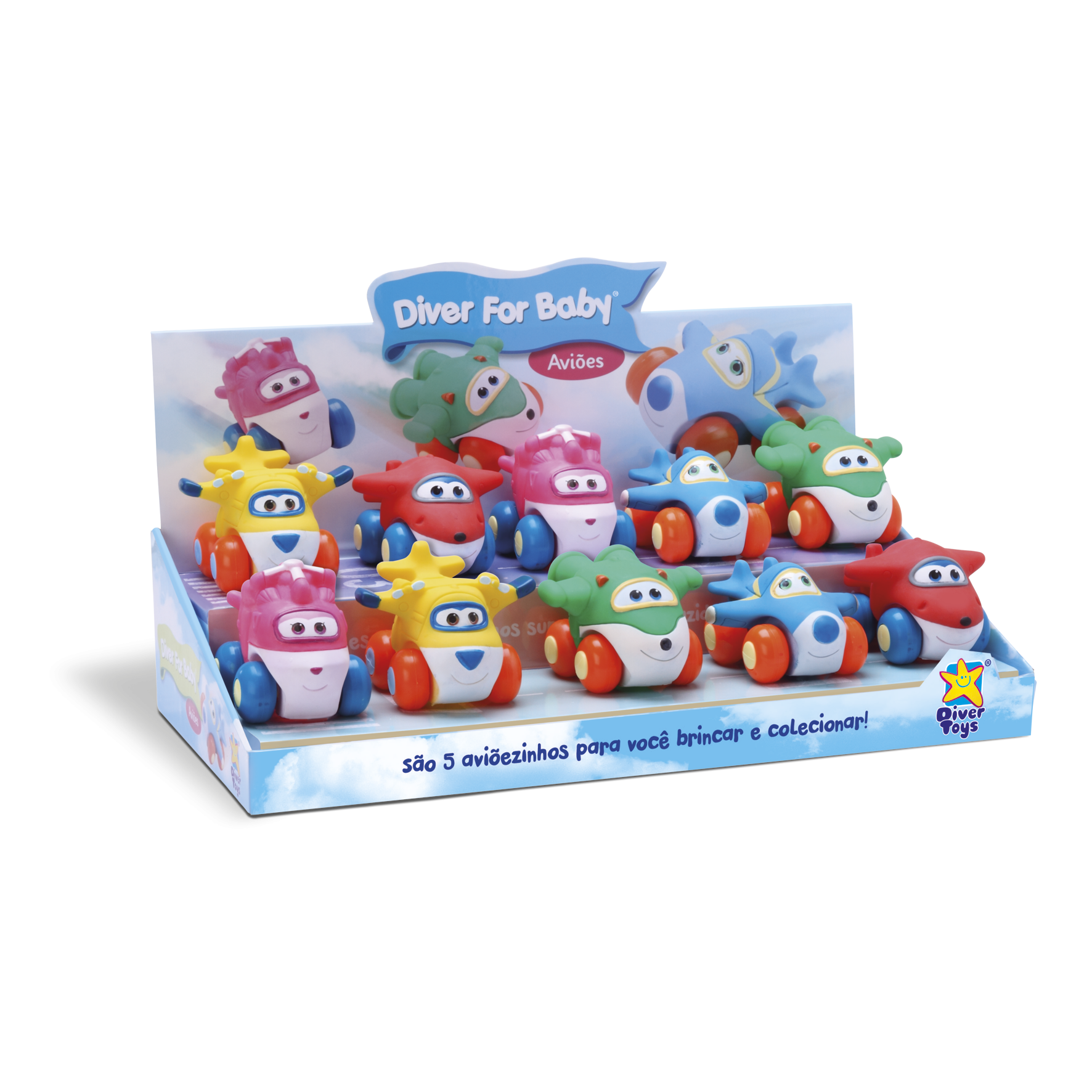 Diver for Baby - Aviões Display  