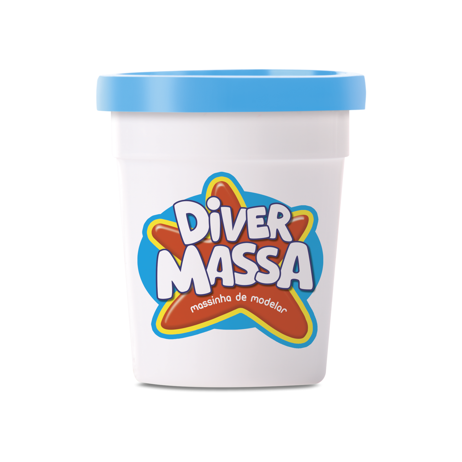 Diver Massas - Kit 6 Potinhos Sortidos