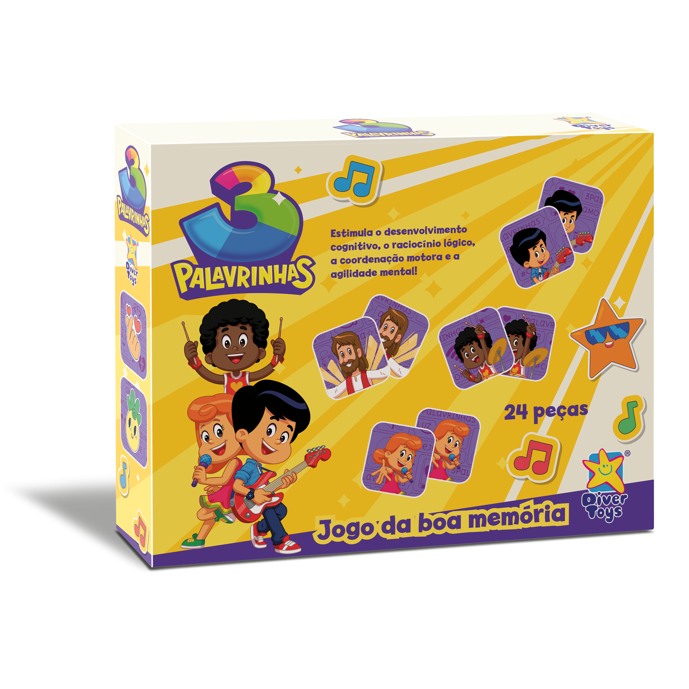 3 Palavrinhas - Jogo da boa memória