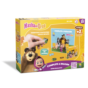 Masha e o Urso - Complete a Imagem