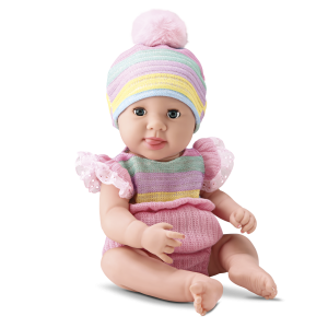 New Born Brincar de Papinha - Menina