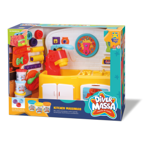 Diver Massa - Kitchen Massinha Amarelo 