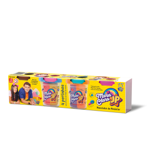 Maria Clara & JP - Massinha de Modelar 4 unidades