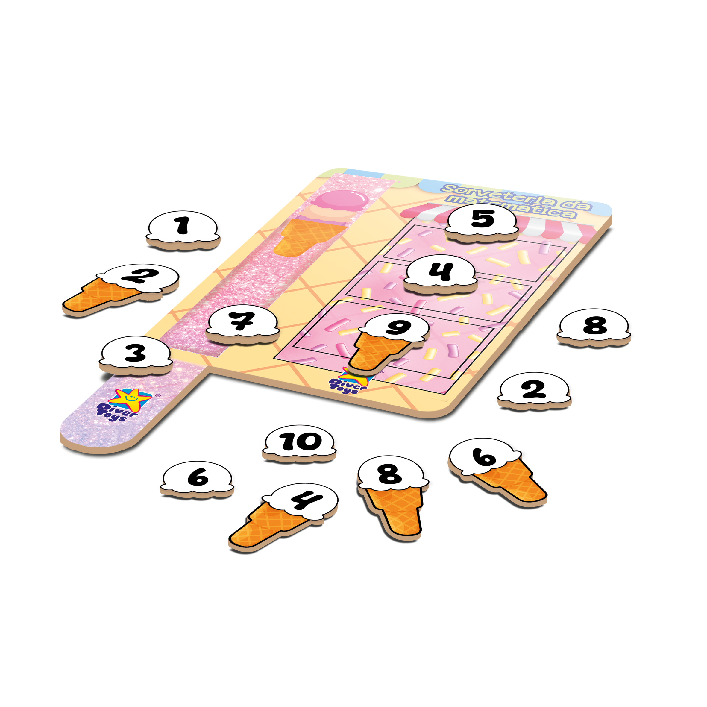 ABC Diver - Sorveteria de matemática