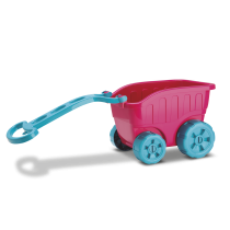 Diver Praia - Carriola com Acessórios Rosa