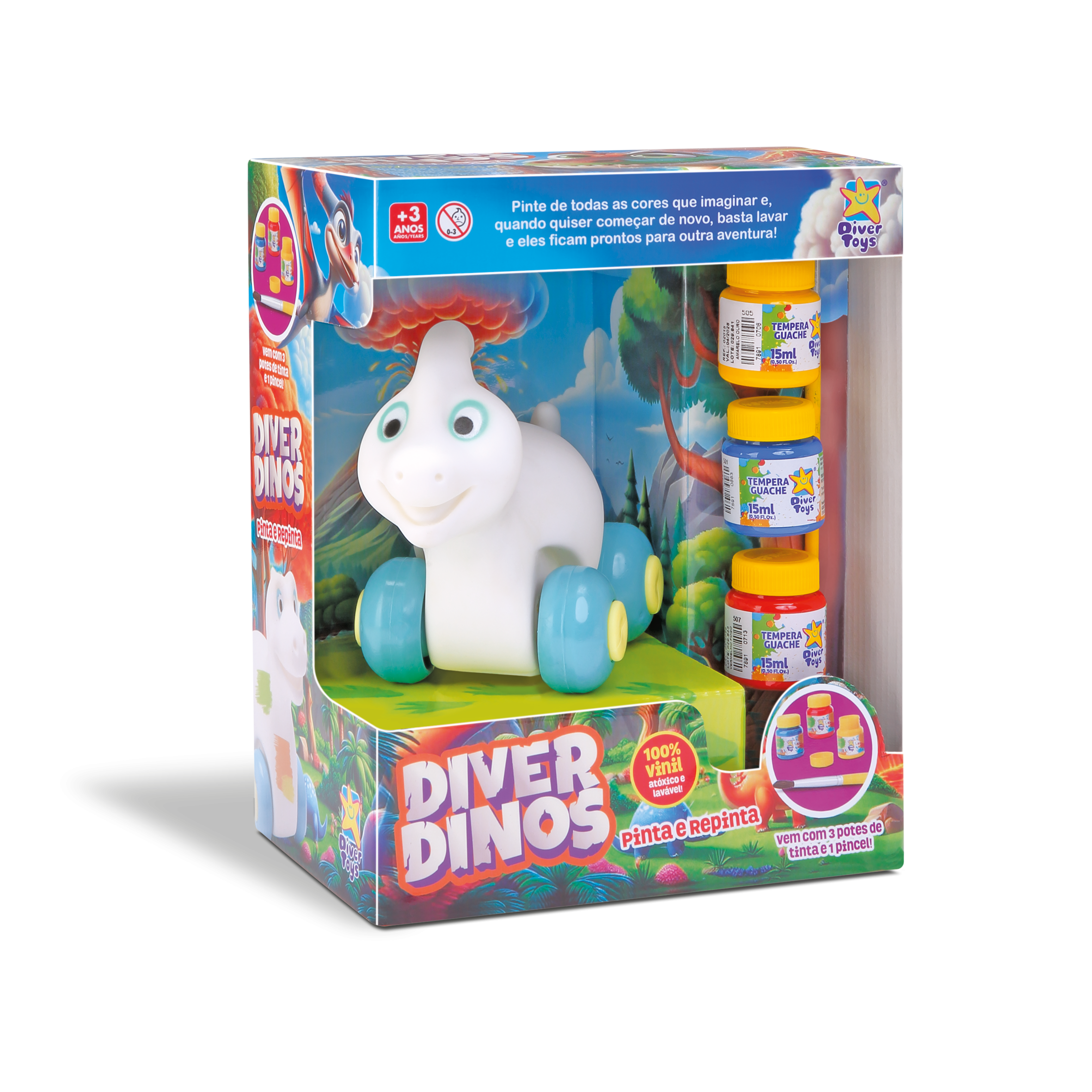 Diver Dinos - Pinta e Repinta