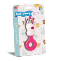 Diver for Baby - Mordedor e Chocalho Unicórnio 